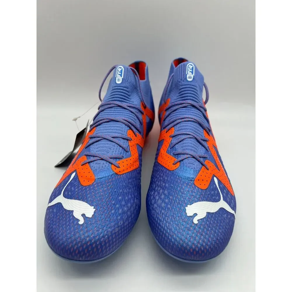 Puma Future Ultimate FG AG Soccer 107165 01 Blue Glimmer Men's Size 10.5